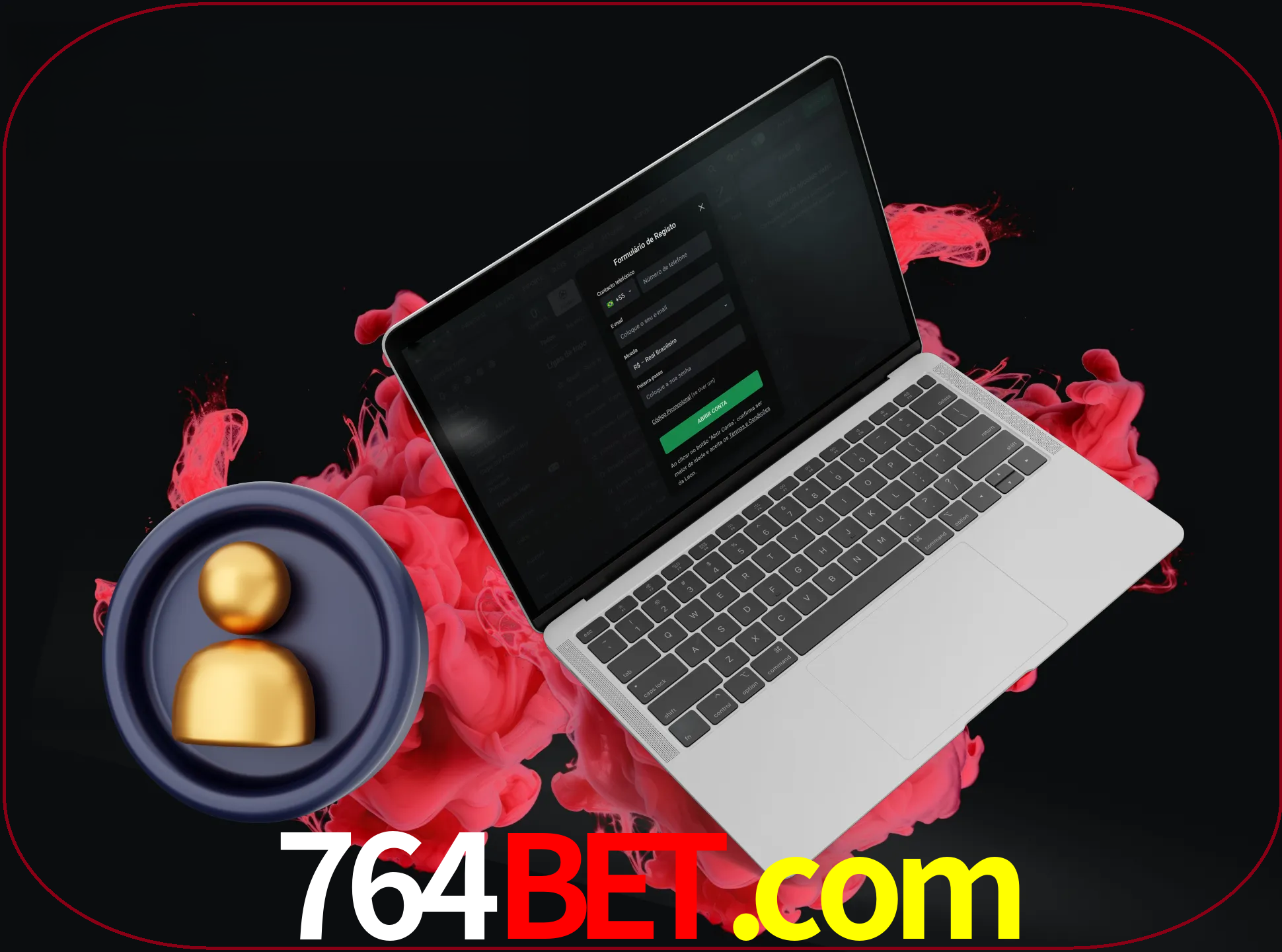 No cabeçalho do site 764bet, clique no botão que o levará a um formulário especial onde terá de introduzir as suas informações actuais.