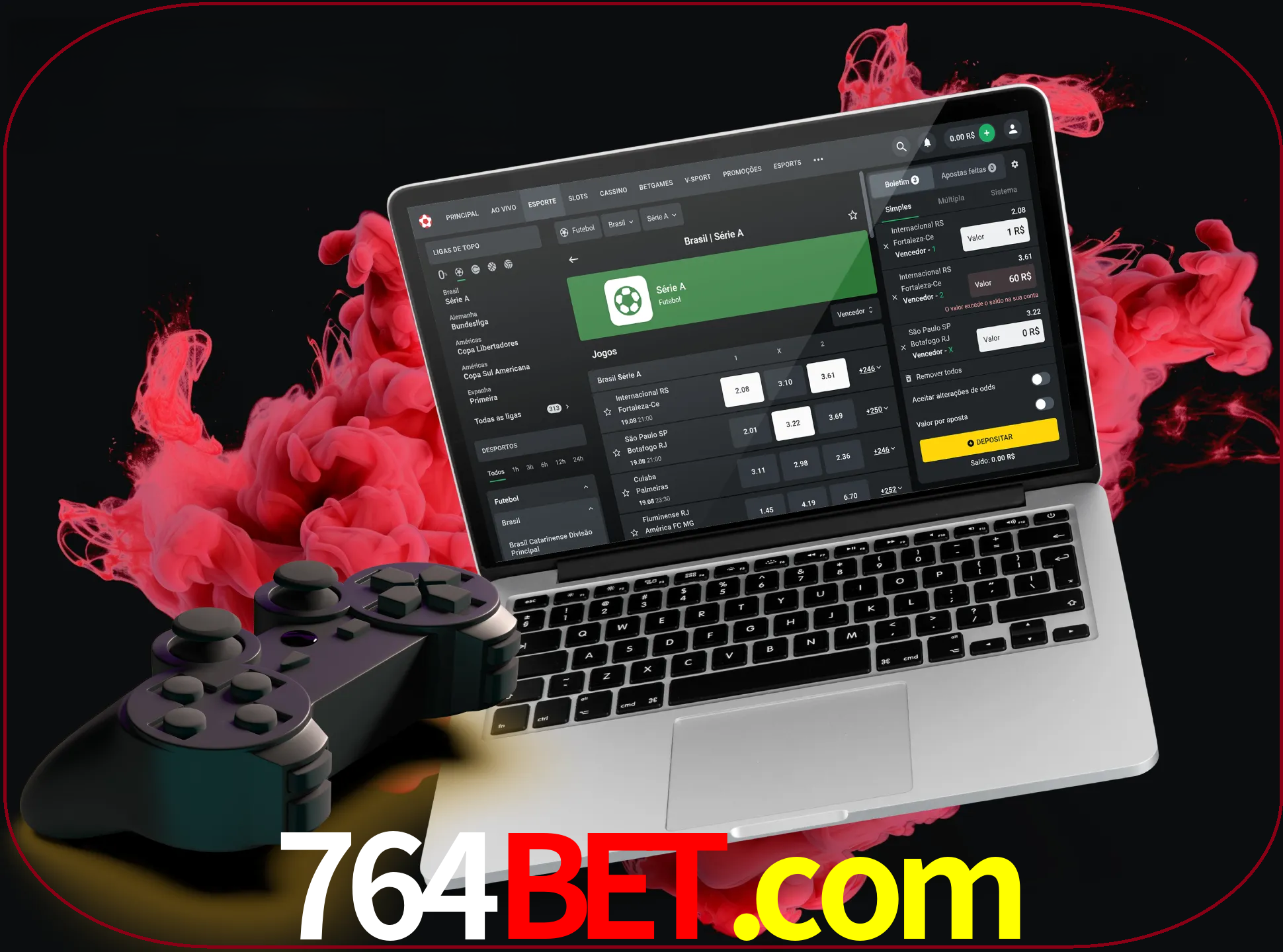 Visite a secção especial de jogos de vídeo em 764bet para descobrir em que jogos pode apostar e ganhar muito dinheiro.