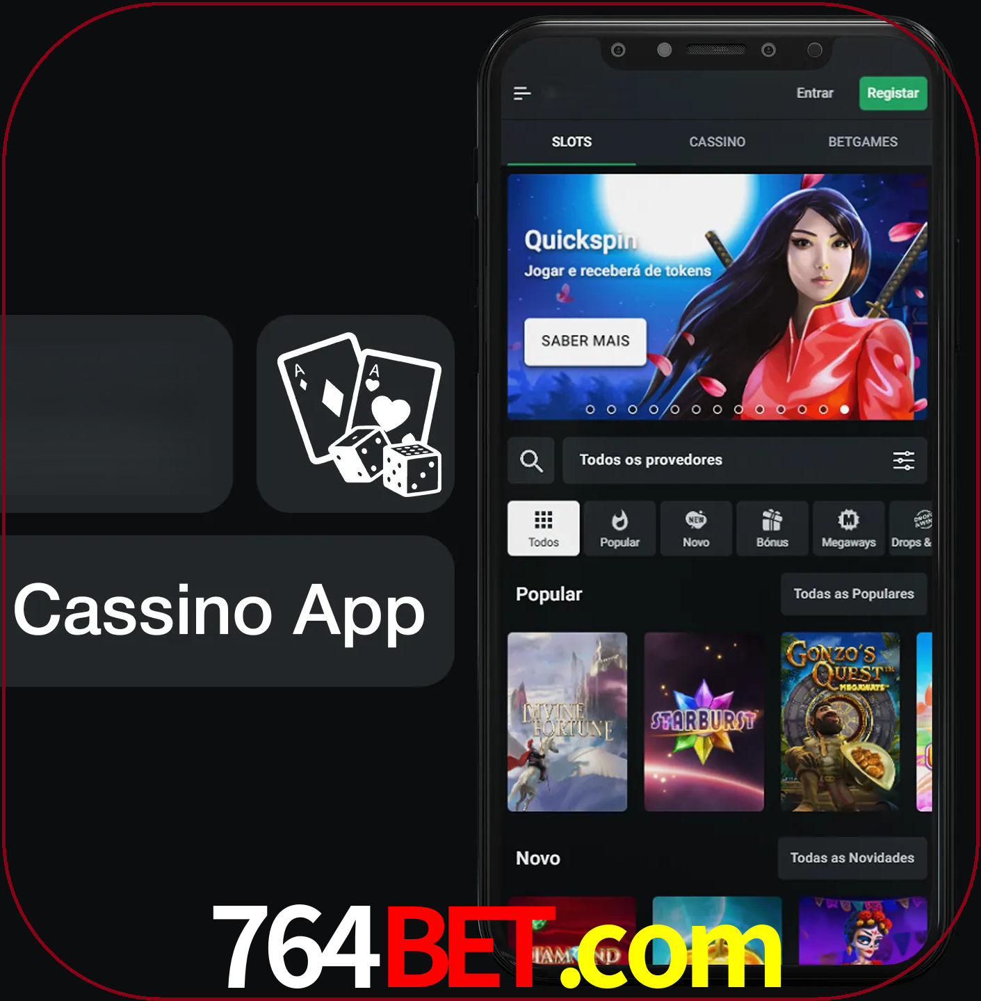 Jogue jogos de cassino e ganhe.