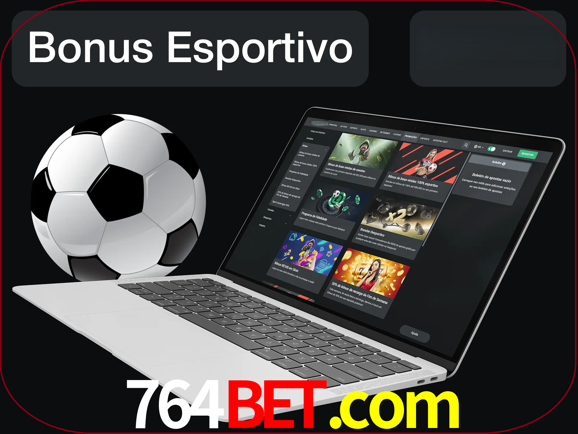 Antes de começar a apostar, use o bônus esportivo.